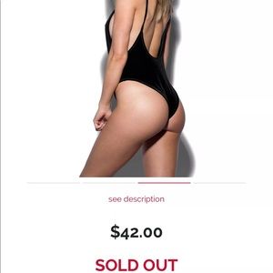 Ethika velvet body suit. Sold out online!